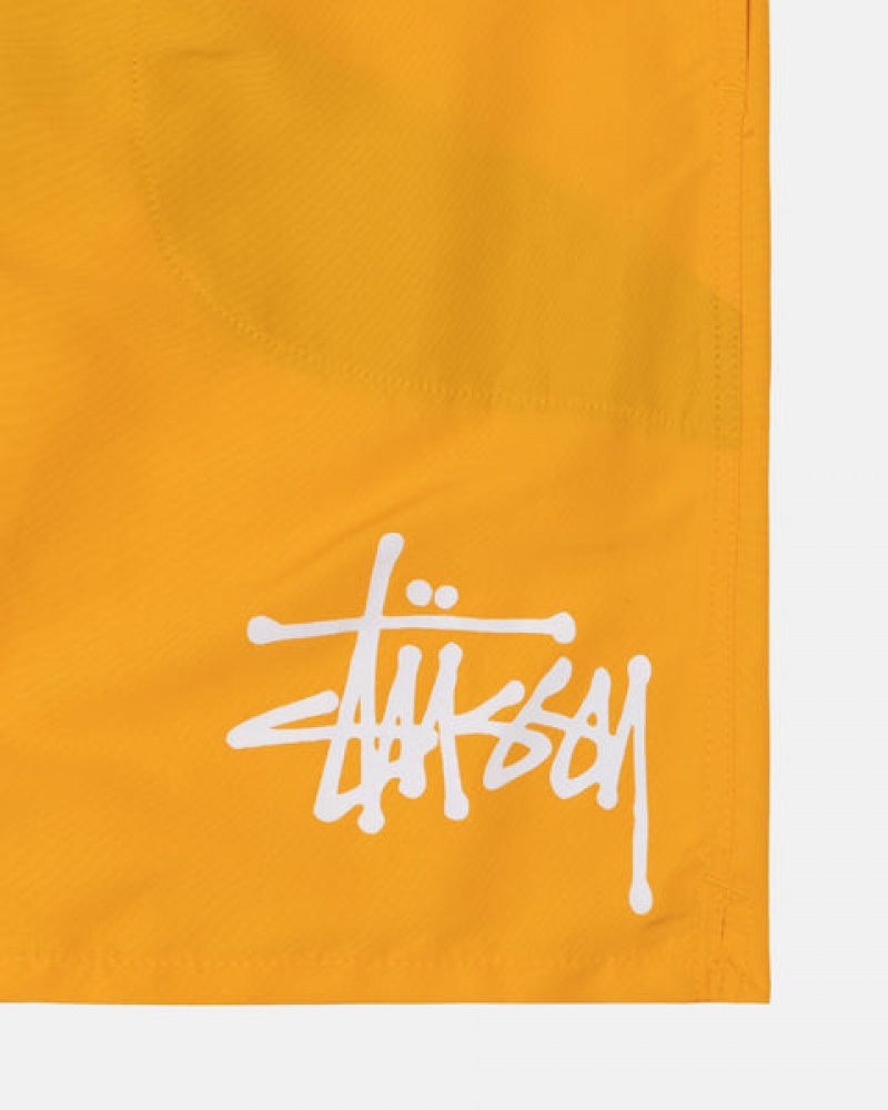 Yellow Stussy Big Basic Water Short Women's Swimwear Jakarta | Indonesia HYF-8211