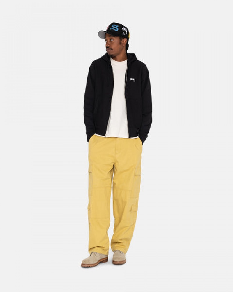 Yellow Stussy Ripstop Surplus Cargo Women's Pants Jakarta | Indonesia CLM-8595