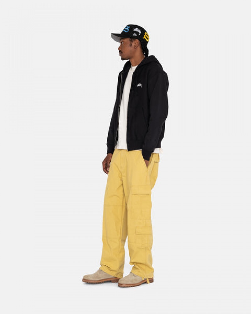 Yellow Stussy Ripstop Surplus Cargo Women's Pants Jakarta | Indonesia CLM-8595