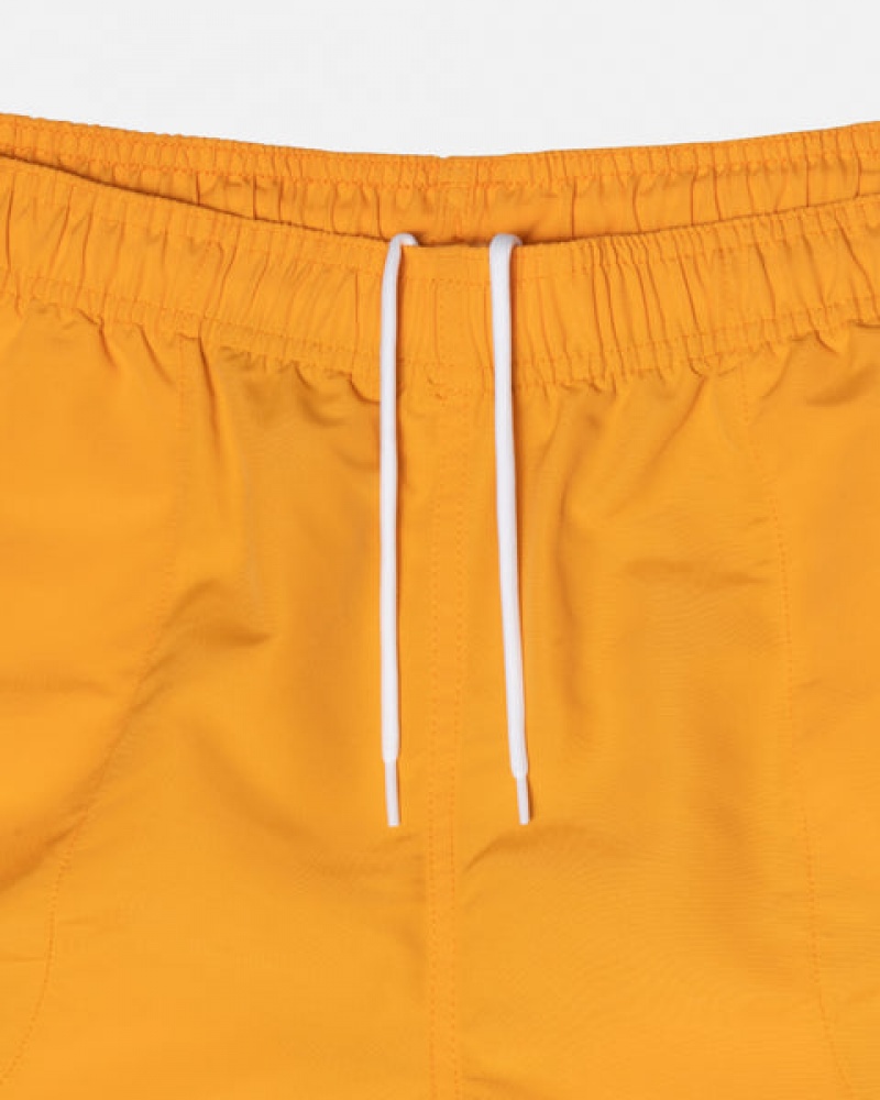 Yellow Stussy Stock Water Short Men's Swimwear Jakarta | Indonesia BUQ-6647