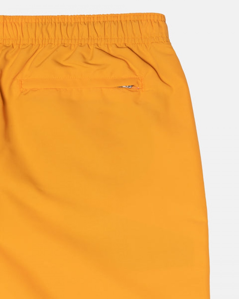 Yellow Stussy Stock Water Short Men's Swimwear Jakarta | Indonesia BUQ-6647