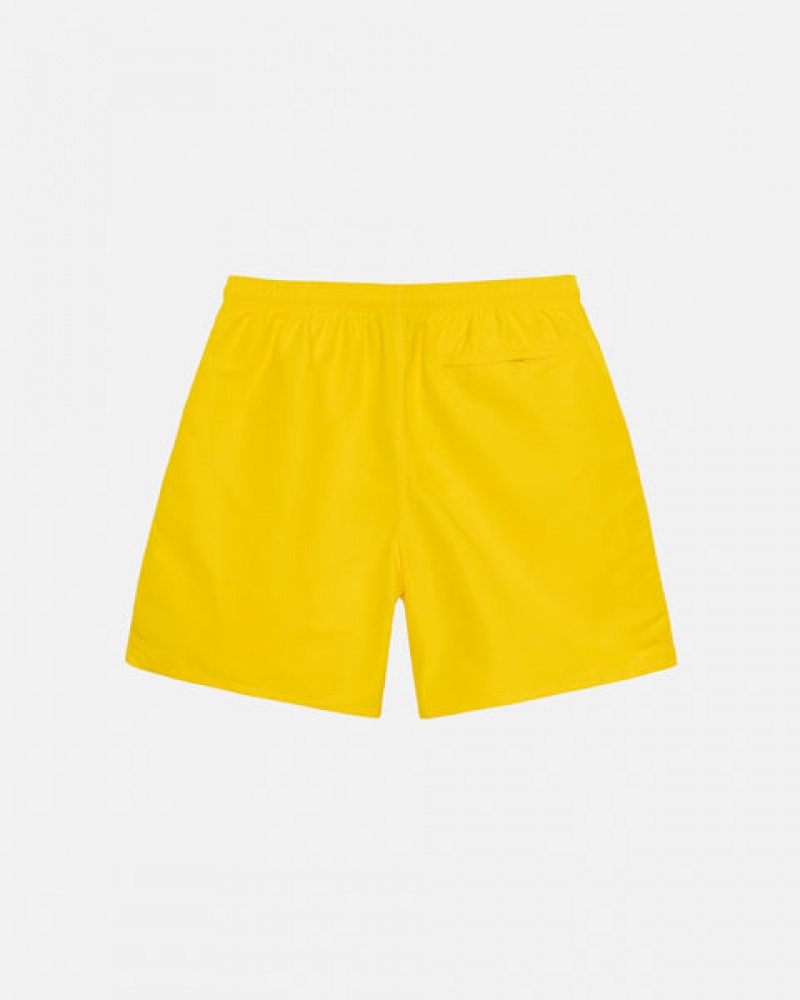 Yellow Stussy Water Short Stock Women's Shorts Jakarta | Indonesia IVC-1988