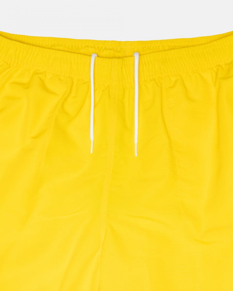 Yellow Stussy Water Short Stock Women's Shorts Jakarta | Indonesia IVC-1988